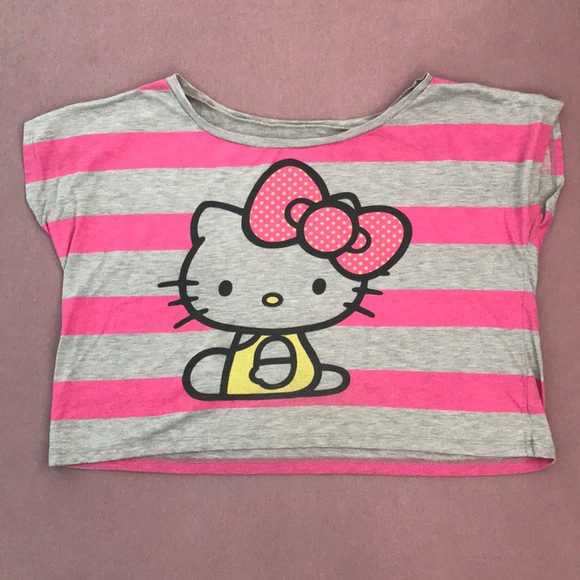 Hello Kitty Tops - Hello Kitty Off the Shoulder Top